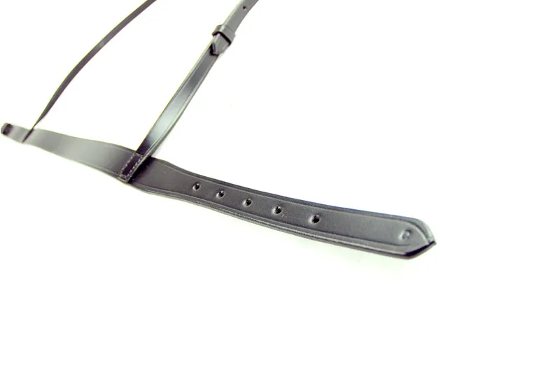 Dever Ascot Plain Caveson Noseband 1In Brown-1